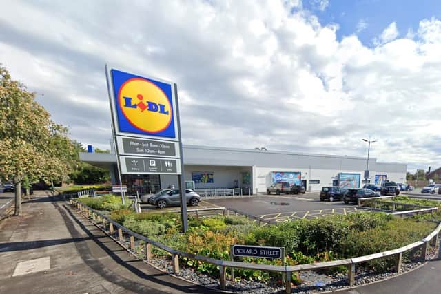Lidl in Emscote Road in Warwick. Photo by Google Streetview