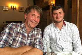Father and son - Andy and Leonard.
