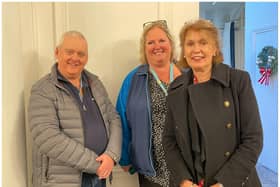 Cllr Noel Butler, Leader Warwick Town Council, with Liane McCarthy, Area Manager at Warwickshire Chiltern Railways and Jayne Topham, Warwick Town Clerk. Photo supplied