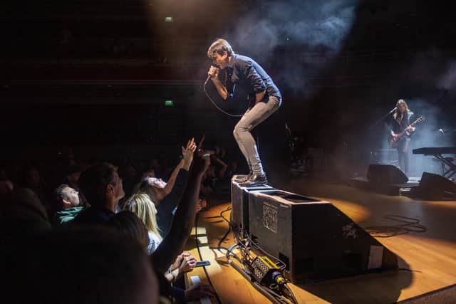 Brett Anderson of Suede. Photo by David Jackson