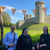 The Sisters of St Joseph took a break from helping people in need in Ukraine to visit Warwick Castle