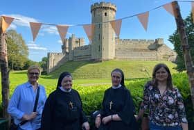 The Sisters of St Joseph took a break from helping people in need in Ukraine to visit Warwick Castle