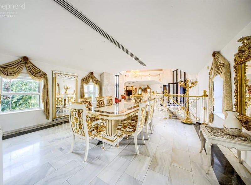 The property was architecturally designed from inspiration of the Italian Renaissance architect Andrea Palladio. Photo by John Shepherd Collection