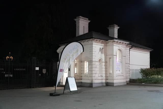 The Safe Space is located at South Lodge at Jephson Gardens, opposite the Royal Pump Rooms in Leamington. Photo supplied by Warwick District Council.