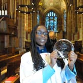 Winner Naomi Simon.