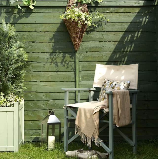 Paint ideas for your garden – give your fence a makeover. Credit: Cuprinol