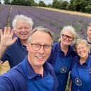 Warwickshire Lavender Farm's cafe and shop will be opening at Christmas to raise money for charity.