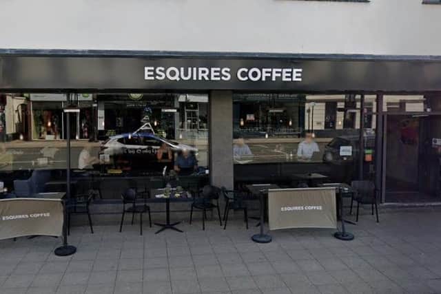 Esquires Coffee in Leamington is temporarily closed for refurbishment. Credit: Google Maps.