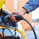 Electric vehicle charging. Image supplied.