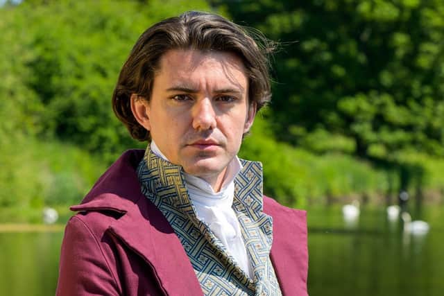 Chris Bird plays Mr Darcy in the Talisman Theatre's production of Pride and Prejudice