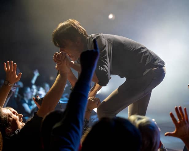 Brett Anderson of Suede. Photo by David Jackson