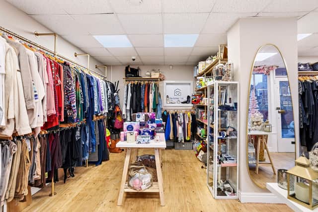 Inside the Esther preloved shop. Photo by Esther Project.