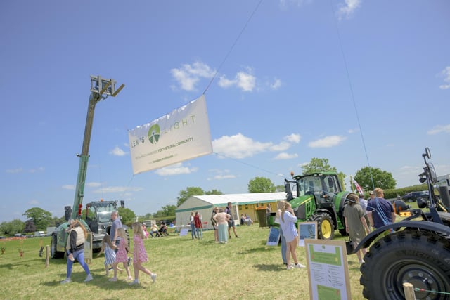 A large section of the showground was dedicated to Len Eadon, the 22-year-old Warwickshire farmer who took his own life on New Year’s Day in 2022. Len’s Village allowed the public to find out more about mental health support in agriculture, catch-up with others in the community, and take part in a range of competitions. Photo supplied by Jamie Gray