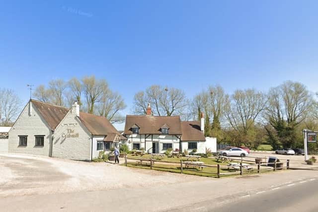 How the former pub looked before the fire. Photo by Google Streetview