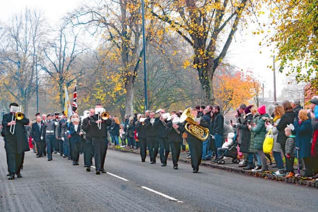 The parade in Hillmorton. Picture: Patrick Joyce.