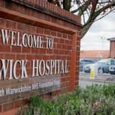 Warwick Hospital has warned that it is under extreme pressure after having to deal with a large flood in its A&E department