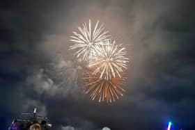 Fireworks at Warwick Bonfire