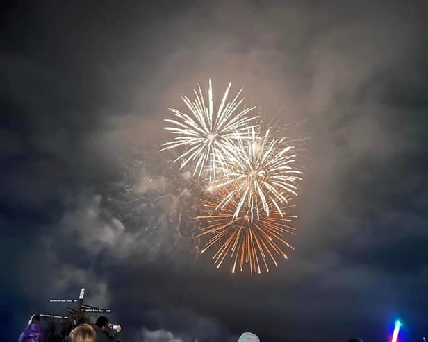 Fireworks at Warwick Bonfire