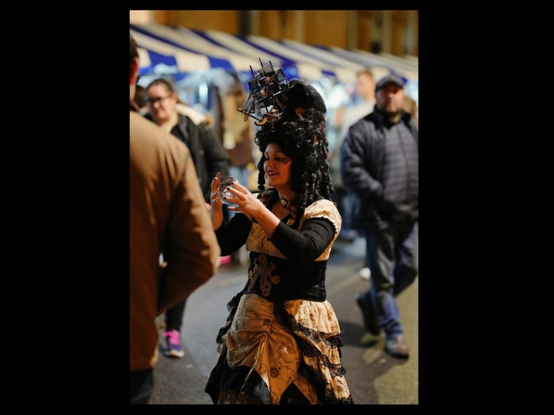 Traders and performers as well as visitors were also encouraged to dress up for the event.