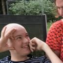 Fred and Louise during Fred’s treatment