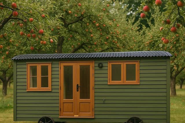 The new Shepherd's Huts arrive next month.