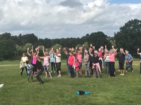 A Fitness in the Fields session in 2021. Picture submitted.