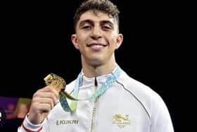 Lewis Williams who is the Commonwealth Games gold medalist