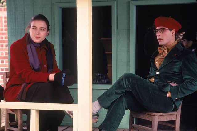 Wes Anderson's second feature film, Rushmore, marks the screen debut of actor Jason Schwartzman.
