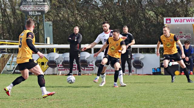 Steph Morley and Adam Walker are among the players confirmed as staying at Leamington next season Picture by Sally Ellis