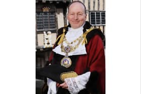 Cllr David Skinner, the Mayor of Warwick for 2024/25. Photo by Warwick Town Council.