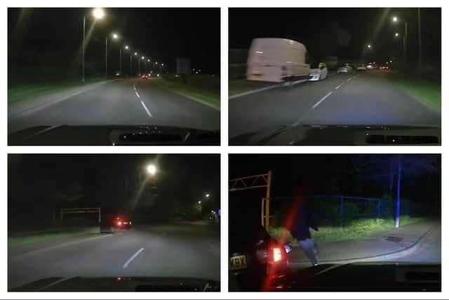 Video: Rugby driver led police on dangerous chase in residential ...
