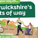 A poster advertising the survey. Picture supplied by Warwickshire County Council.