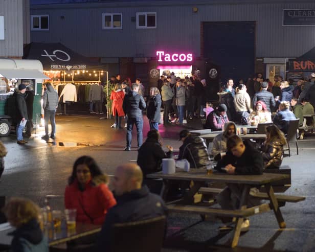 Thousands of people attended the charity street food festival. Photo supplied