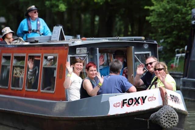 Take a boat ride at Crick Boat Show.