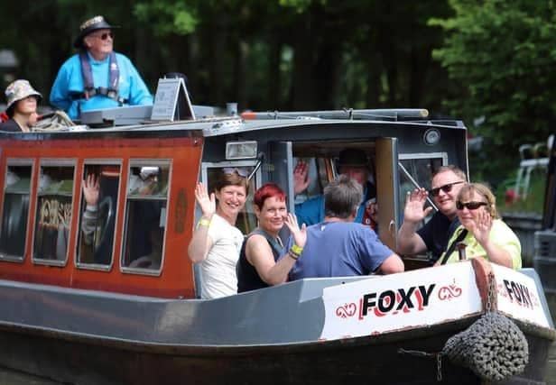 Take a boat ride at Crick Boat Show.