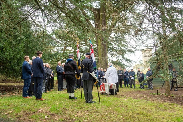 A service to mark the 80th anniversary of the sinking of HMS Warwick was held earlier this week, in the grounds of Warwick Castle.
