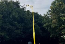 Average speed camera. Stock.