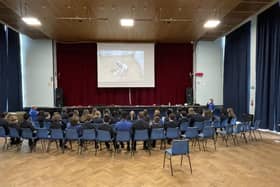 270 pupils in Year 8 at Kenilworth School were trained in CPR - including the use of Automated External Defibrillators (AEDs). Photo supplied
