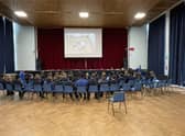 270 pupils in Year 8 at Kenilworth School were trained in CPR - including the use of Automated External Defibrillators (AEDs). Photo supplied