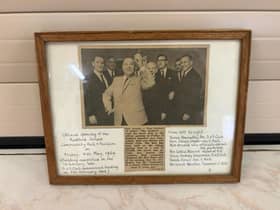 The newspaper report of the Community Hall opening on March 16 1969.