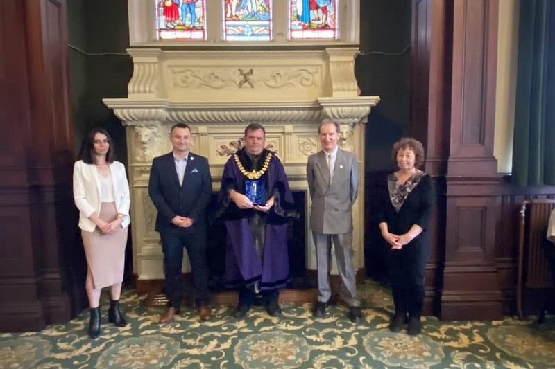 The Polish Centre was given an award for its vital work in supporting the victims of the war in Ukraine. The centre's campaign has raised £120,000 in donations to buy fully equipped ambulances and delivered 190 tonnes goods.