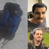 Officers are continuing to still searching for 33-year-old Aaron who has gone missing from Kenilworth. Photos supplied by Warwickshire Police