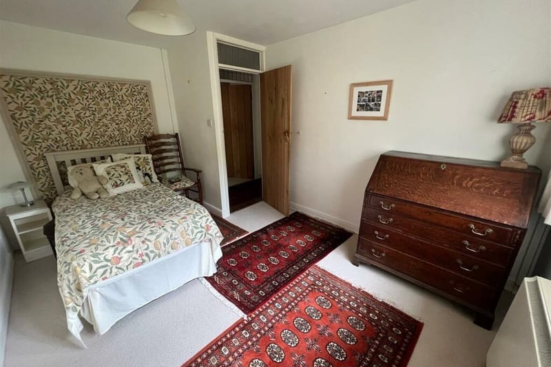 One of the bedrooms.
