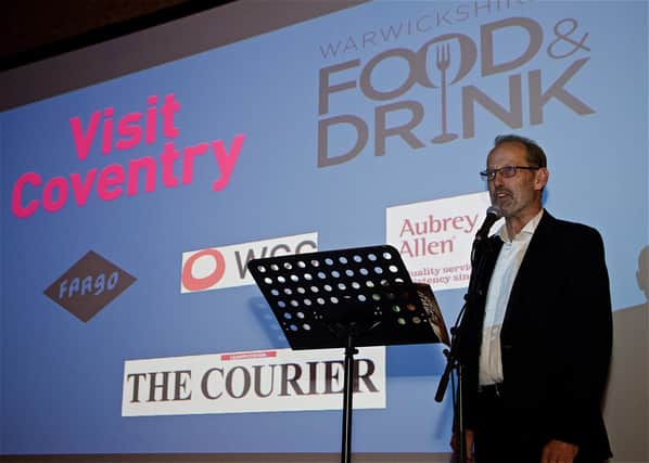 Jonathan Smith Foodie Awards founder compered the evening. Photo by David Fawbert Photography