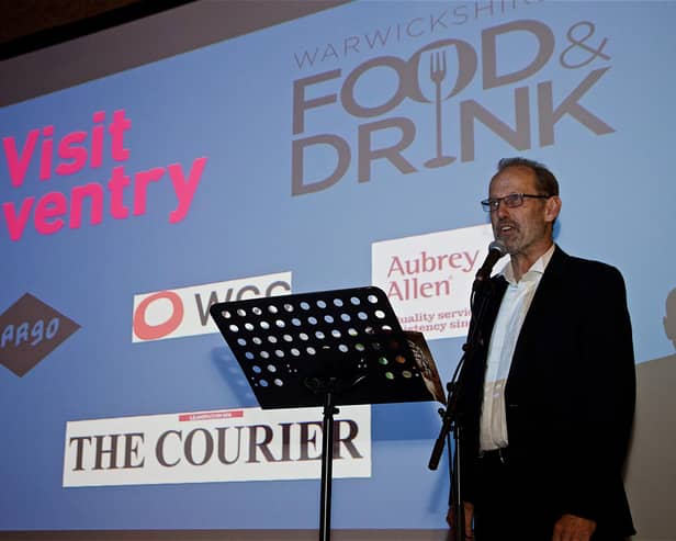 Jonathan Smith Foodie Awards founder compered the evening. Photo by David Fawbert Photography