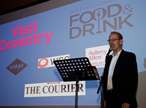 Jonathan Smith Foodie Awards founder compered the evening. Photo by David Fawbert Photography