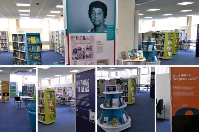 Kenilworth Library is hosting the 'Breaking the News' exhibition that explores the role news plays in society. Photo by Warwickshire County Council