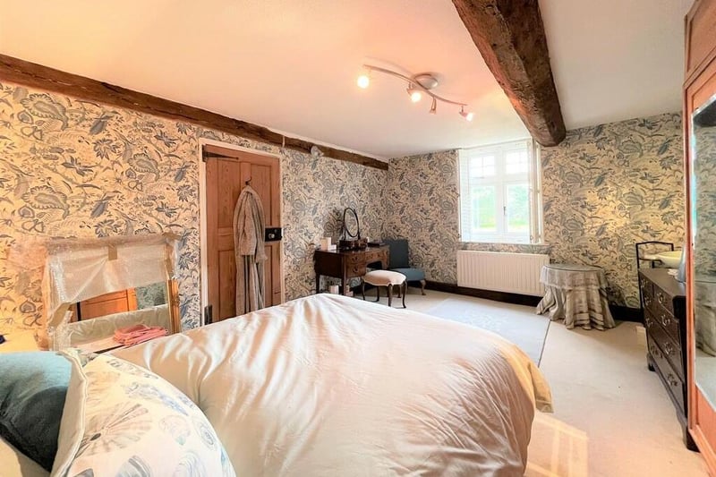 One of the bedrooms. Photo by Margetts