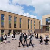 A CGI of the £61 million Oakley School which will open in Leamington in September. Image supplied.