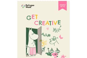 Children and young people in Warwickshire are being invited to take part in an art competition as part of Refugee Week. Photo supplied by Warwickshire County Council